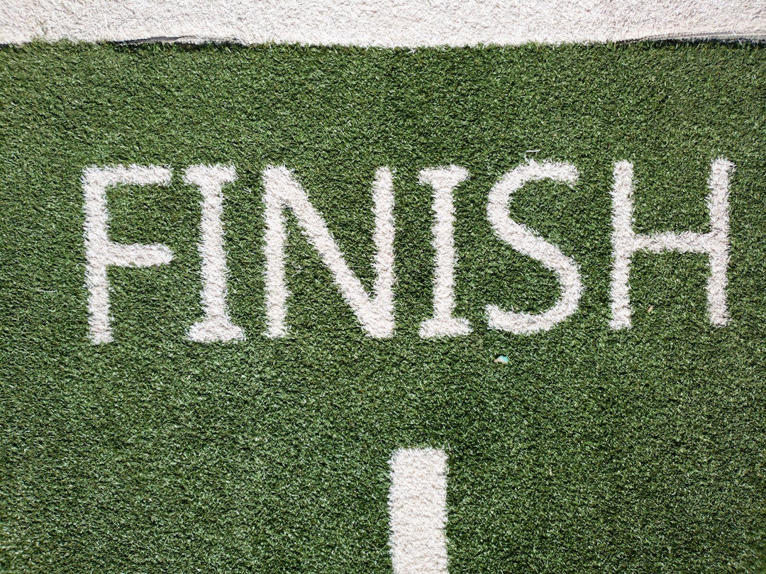 Make A Commitment To Finish Things